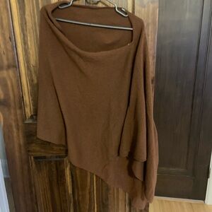 Minnie Rose Rust Poncho